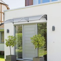 ALDOTRADE Dverná vchodová strieška číra 100x200 NEDELENA