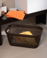 ALDOTRADE Ratanový kôš na bielizeň 45 l ALDO