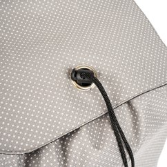 ALDOTRADE Nákupná taška na kolieskach PRAGA sivá