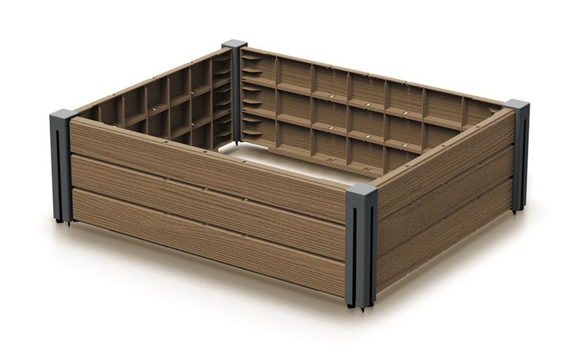 Vyvýšený záhon BASE PLANT 75,6 cm - naturo ECO Vyvýšený záhon BASE PLANT 75,6 cm - naturo ECO