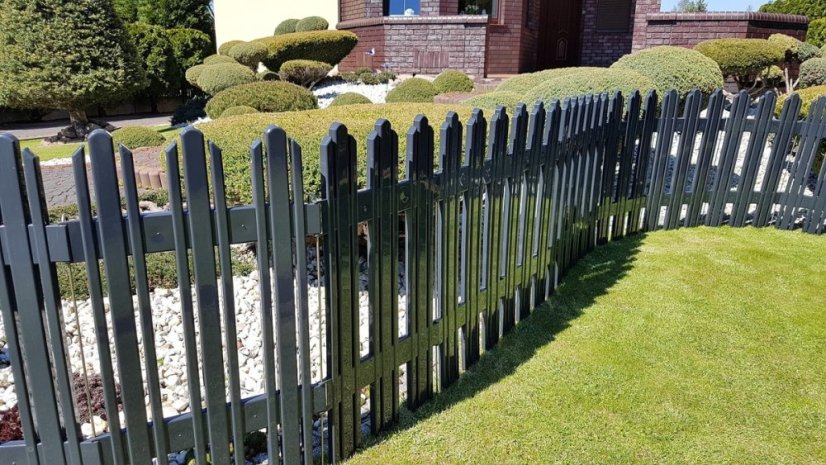 ALDOTRADE Záhradný plôtik Mega 4,7m - Názov varianty: Bielá