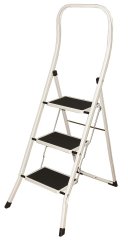 ALDOTRADE Schodíky oceľové Kitchen 3 skladacie protisklz.