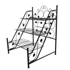 ALDOTRADE Kovový regál na kvety N9574