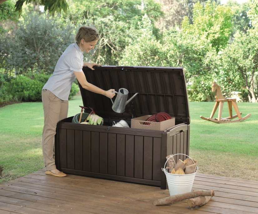Keter zahradní box GLENWOOD 390 L hnědá