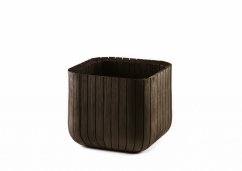 Keter kvetináč Cube M 50,5L hnedá