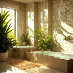 ALDOTRADE Kúpeľňová bambusová rohožka GRENADA