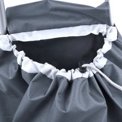 ALDOTRADE Nákupná taška na kolieskach CARGO sivá