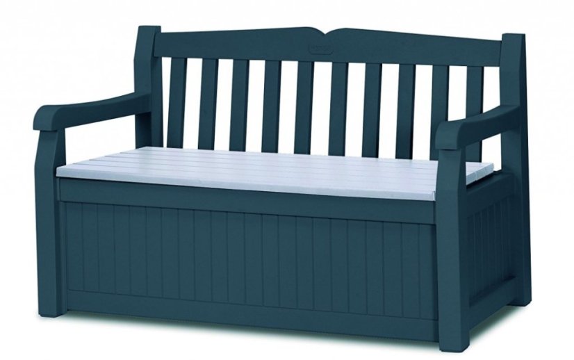 Lavice Eden Garden Bench 265l antracit/šedá - Názov varianty: II.jakost