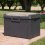 ALDOTRADE Záhradný úložný box na náradie a podušky Santorini Plus MALÝ - Názov varianty: Antracit