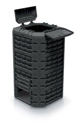 Kompostér COMPOGREEN VARIO 1250l čierny