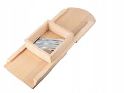 ALDOTRADE Kruhadlo na kapustu 3 nože so šuplíkom 65 x 23,5 x 8,5 cm
