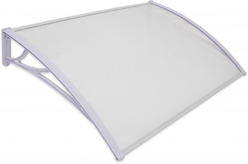 ALDOTRADE Dverná vchodová strieška 100x150cm NEDELENA číra