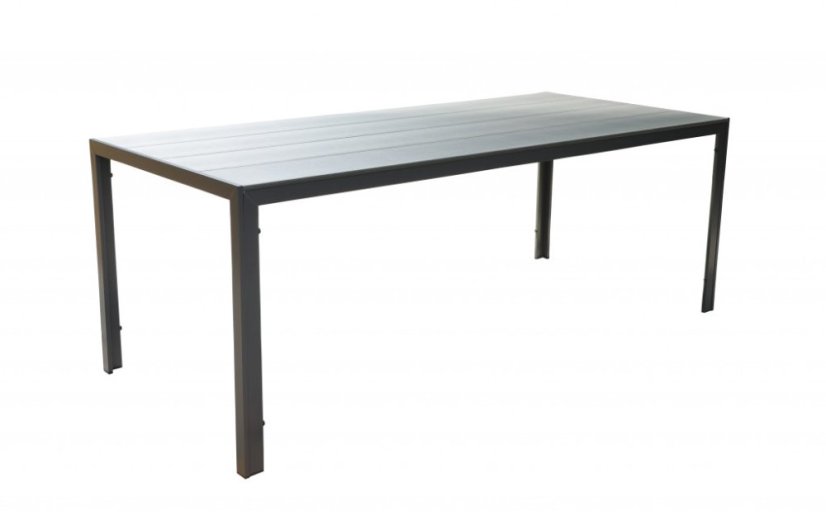 Zahradní hliníkový stůl Haggen 205x90x74cm - Názov varianty: I.jakost