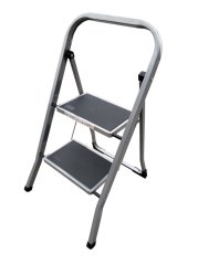 ALDOLINE Schodíky oceľové Stabilo NEW 2, sivý, 150 kg