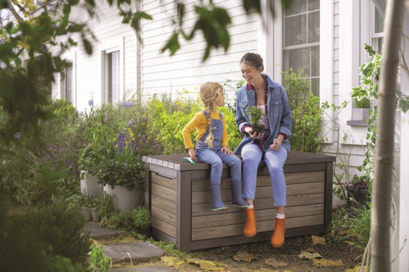 Záhradný box Deco 630 L jaseň