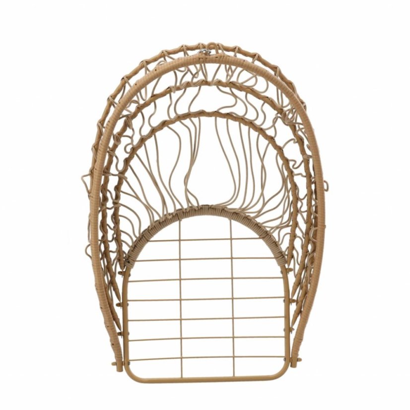 Skladacie závesné kreslo ERIS hnedé