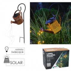 Lampa solárna KRHLA, 37 LED teplá biela