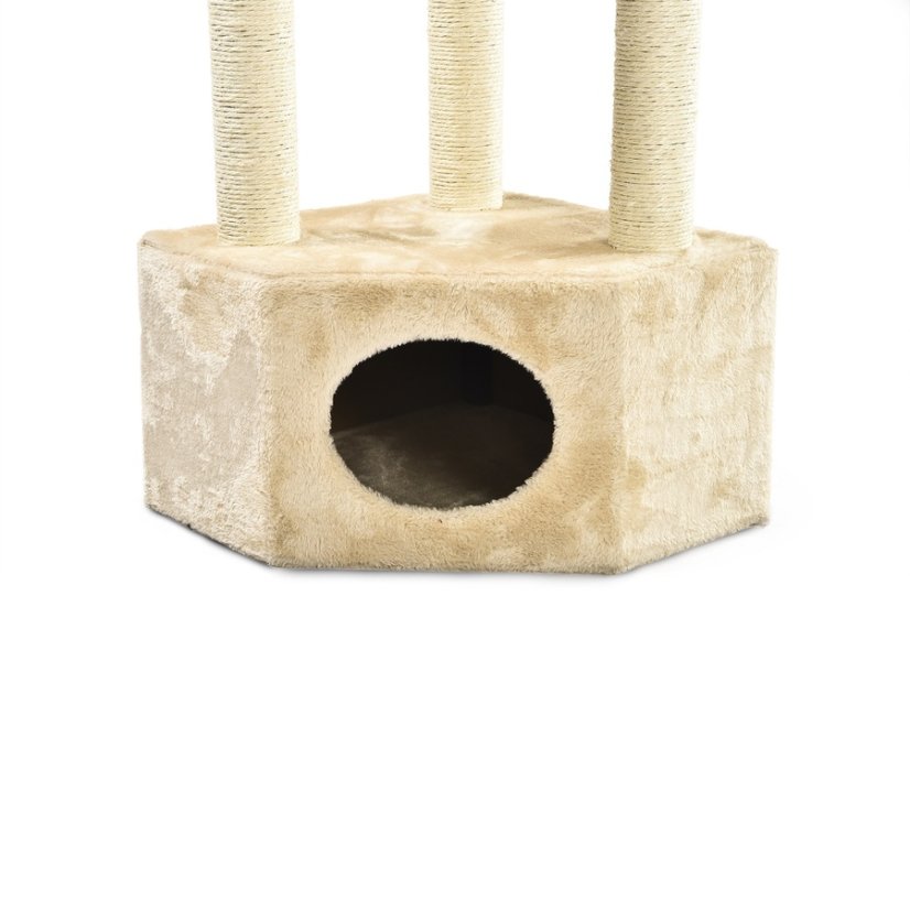 ALDOTRADE Škrabadlo pre mačky Abel 40x40x109 cm