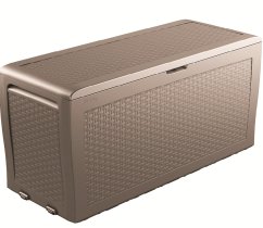 ALDOTRADE Záhradný úložný box Samoa Rattan 270l