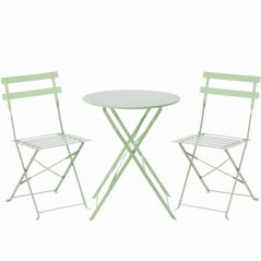 Skladacie bistro set Bea zelený