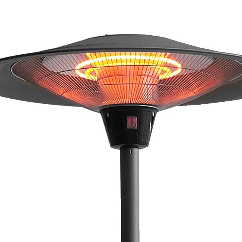 ALDOTRADE Elektrický infražiarič LARVIK čierny