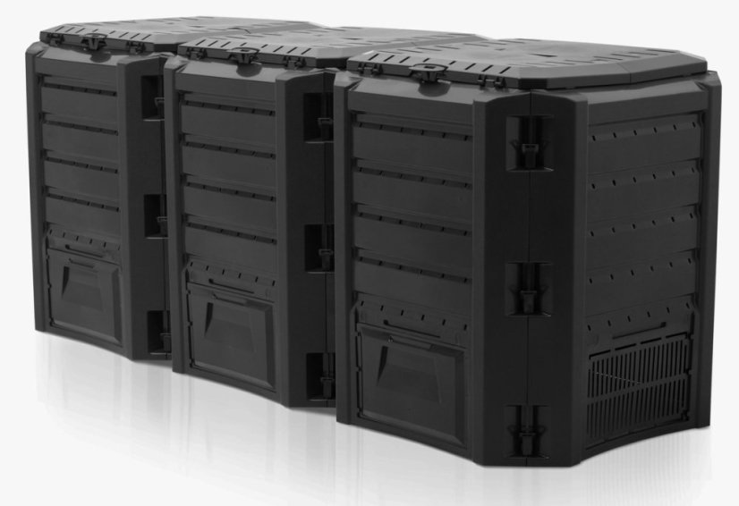 ALDOTRADE Prosperplast MODULE COMPOGREEN Kompostér 1200l, čierny IKSM1200C