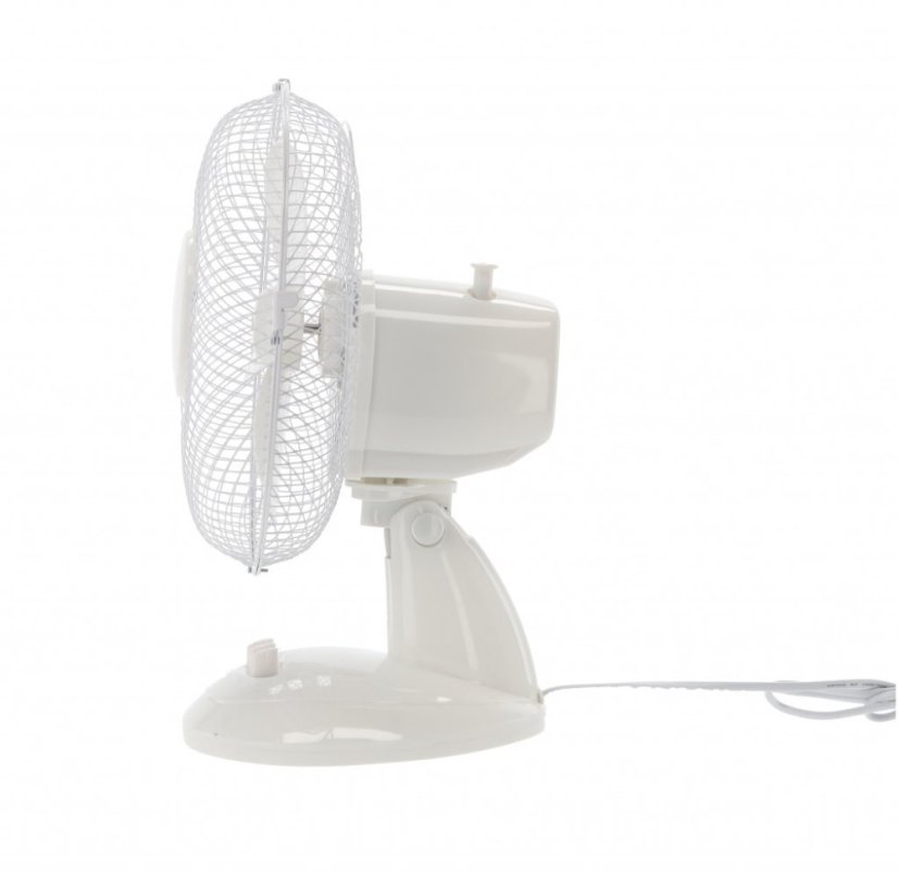Stolný ventilátor biely 25W