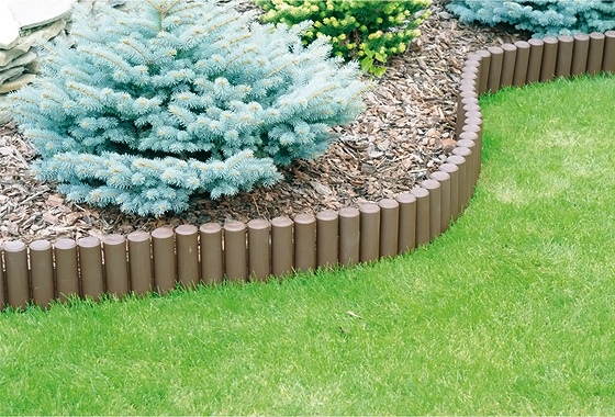 ALDOTRADE Záhradná palisáda kolíková lem trávníku IPAL 5 2,7m - Názov varianty: Teracota