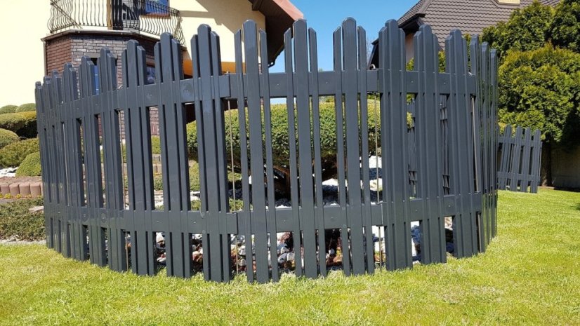 ALDOTRADE Záhradný plôtik Mega 4,7m - Názov varianty: Bielá