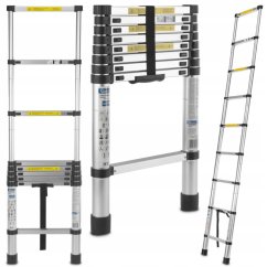 ALDOTRADE teleskopický rebrík hliníkový 2,6m