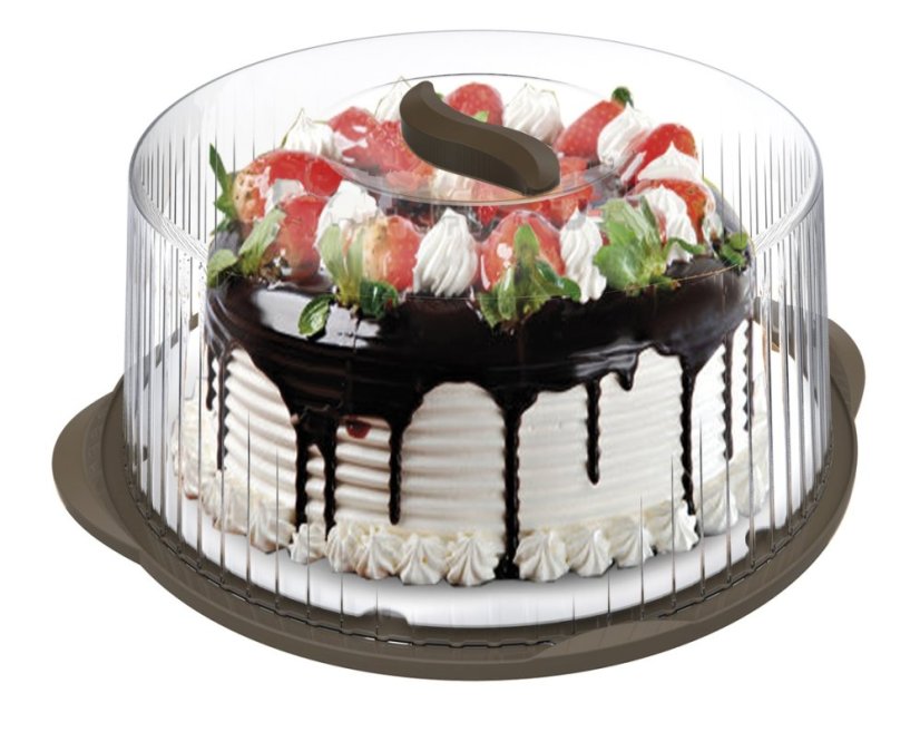 ALDOTRADE Dóza na tortu Portatorta 36,5x33x14,8cm - Názov varianty: Bordo