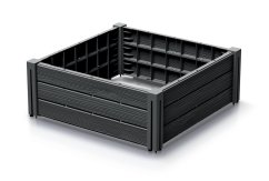 Vyvýšený záhon BASE PLANT 61,8 cm - antracit