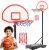 Basketbalový kôš s nastaviteľným stojanom 165 - 205 cm