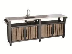 Keter grilovací stolík Deco UNITY 415L jaseň