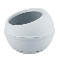 Kvetináč SFERA 23l, svetlo sivý