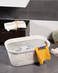 ALDOTRADE Ratanový kôš na bielizeň 45 l ALDO
