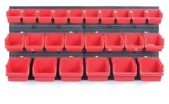 ALDOTRADE Kistenberg Závesný panel s 24 boxy na náradie ORDERLINE