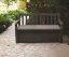 Lavice Eden Garden Bench 265l antracit/šedá - Názov varianty: II.jakost