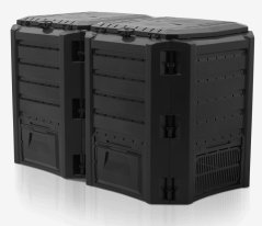 Kompostér Prosperplast Compogreen 800l čierny