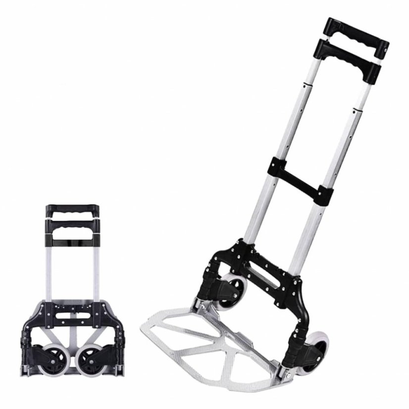 Skladací prepravný vozík Al 70 kg