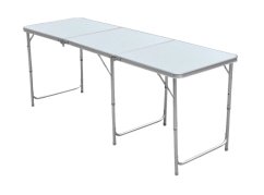ALDOTRADE Skladací kempingový stôl 180x60x70 cm