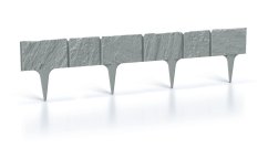 Lem trávnika palisáda GARDEN STONE 3,9m