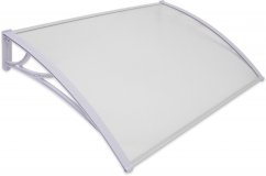 ALDOTRADE Dverná vchodová strieška 100x150cm NEDELENA číra
