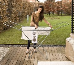 ALDOTRADE Rozkladací sušiak na bielizeň Silver 18m