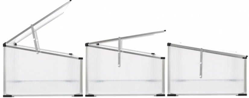 Parenisko polykarbonátové 100x60x30/40 cm