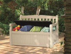 Lavica Eden Garden Bench 265l béžová/hnedá