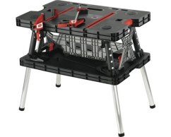 ALDOTRADE KETER PORTABLE skladací pracovný stôl s doplnkami 17199331