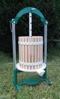 ALDOTRADE Lis na ovocie hydraulický 20l - Názov varianty: Plastová výlevka