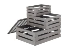 ALDOTRADE Set přepravek Tina Tris 3ks