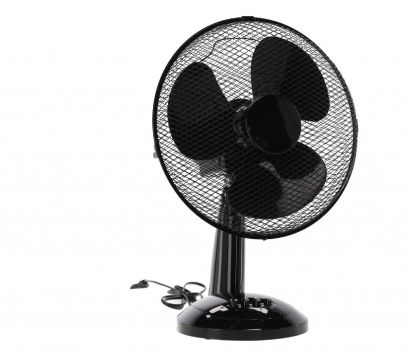 Stolní ventilátor černý 40W